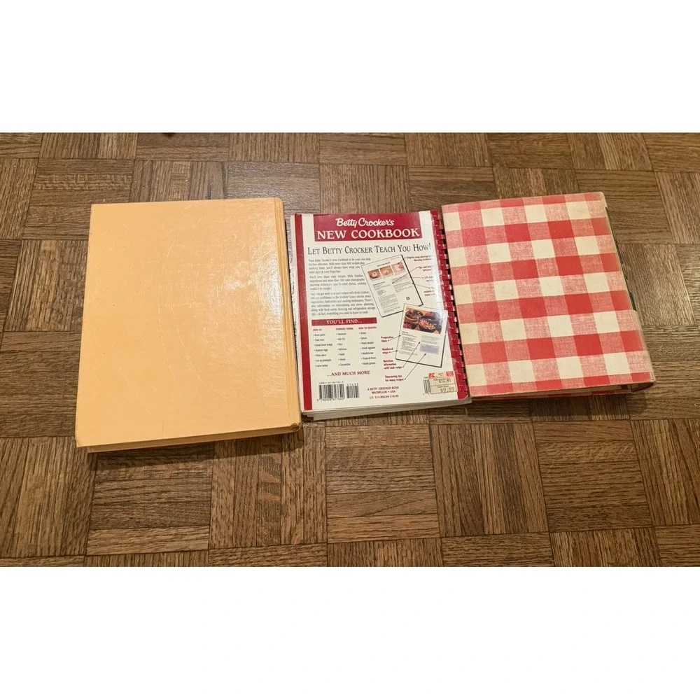 Vintage Cookbook Lot 3 Classic Betty Crocker Better Homes Good Housekeeping
